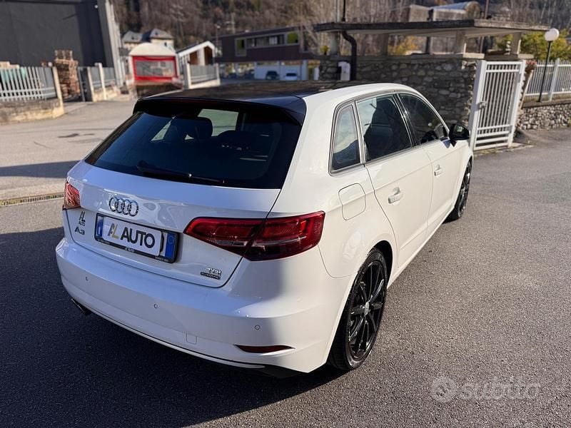 Usata Audi A3 Sport 184 CV (135 kW) 2017 Bianco Berlina