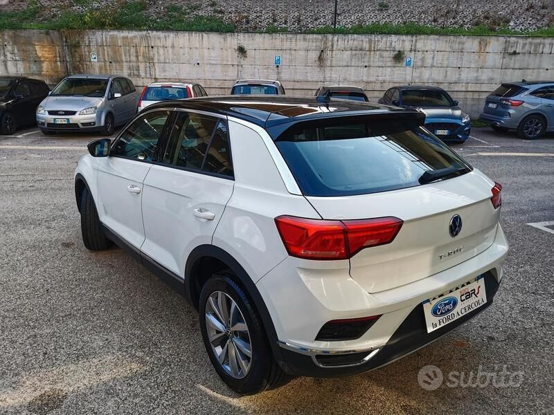 Usata VW T-Roc Style 110 CV (80 kW) 2021 Bianco SUV