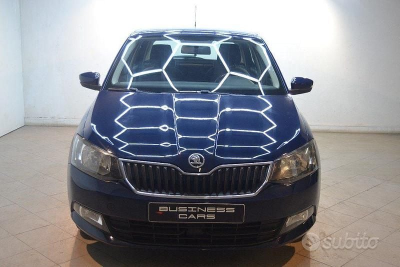 Usata Skoda Fabia Business Line 90 CV (66 kW) 2016 Blu Berlina