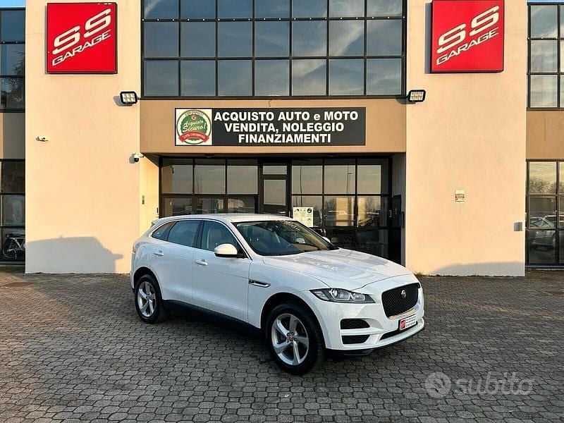 Usata Jaguar F-Pace Prestige 180 CV (132 kW) 2020 Bianco SUV