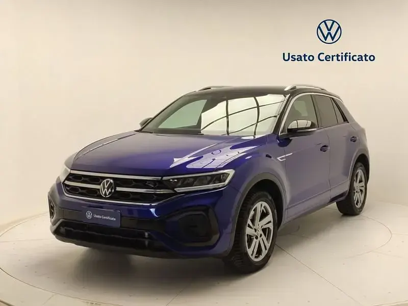 Usata VW T-Roc R-line 150 CV (110 kW) 2023 Bluazzurro SUV