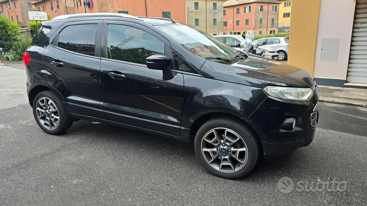 Usata Ford Ecosport Titanium S 95 CV (69 kW) 2017 Nero SUV
