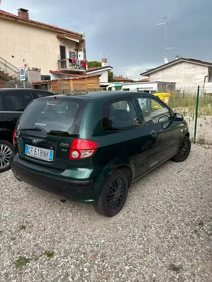 Usata Hyundai Getz 82 CV (60 kW) 2003 Nero Utilitaria