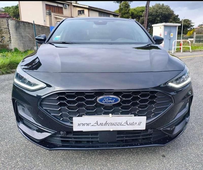 Usata Ford Focus ST-Line X 155 CV (114 kW) 2024 Nero Berlina