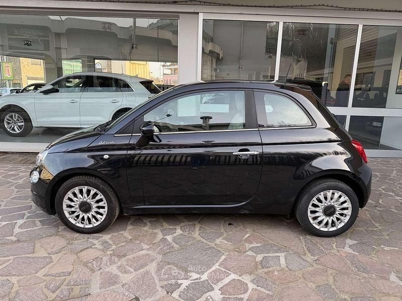 Usata Fiat 500 Dolcevita 69 CV (50 kW) 2022 Nero vesuvio Utilitaria