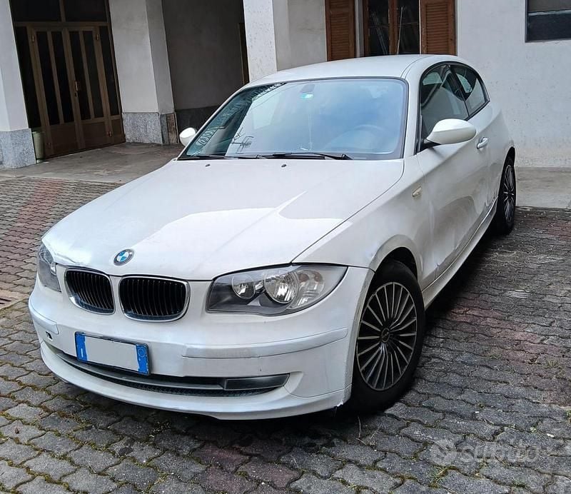 Usata BMW 118 2009 Bianco Utilitaria