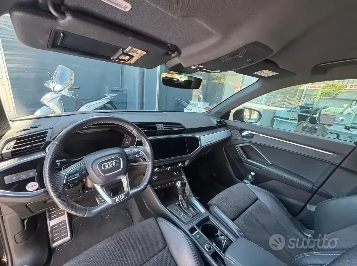 Usata Audi Q3 S-Line 200 CV (147 kW) 2019 Nero SUV