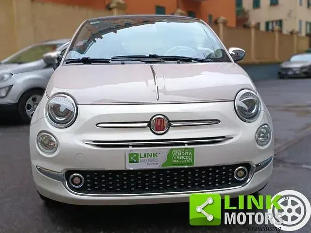 Usata Fiat 500C 95 CV (69 kW) 2017 Bianco Cabrio