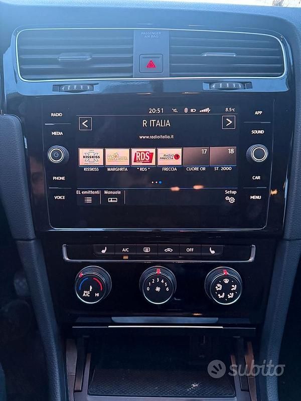 Usata VW Golf VII 2020 Berlina