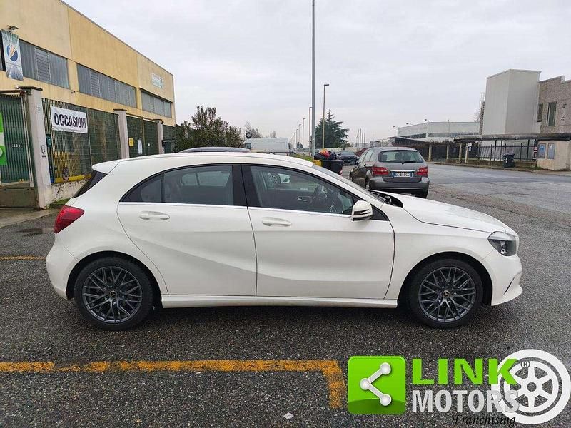 Usata Mercedes A180 Premium 148 CV (108 kW) 2016 Bianco Berlina
