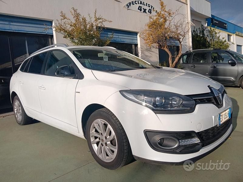 Usata Renault Mégane GrandTour 120 CV (88 kW) 2015 Bianco Station wagon