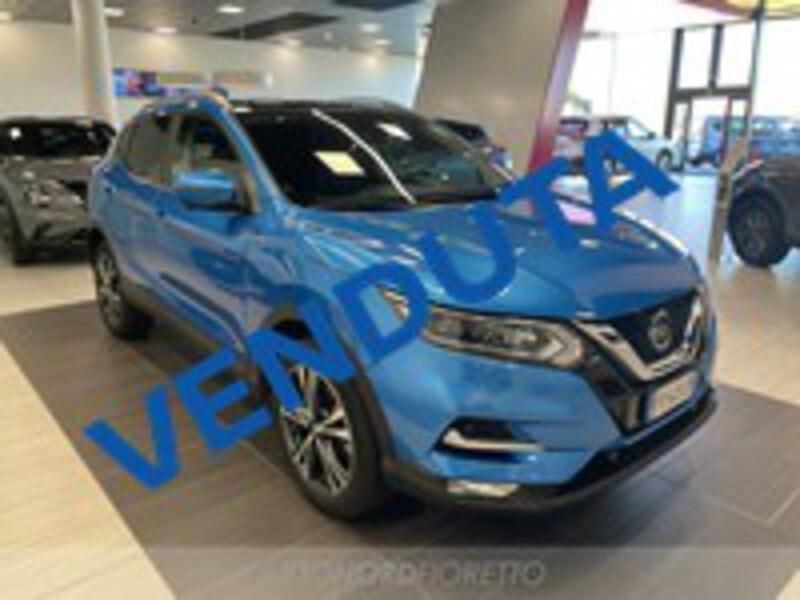 Usata Nissan Qashqai N-Connecta 111 CV (81 kW) 2018 Blu/azzurro SUV