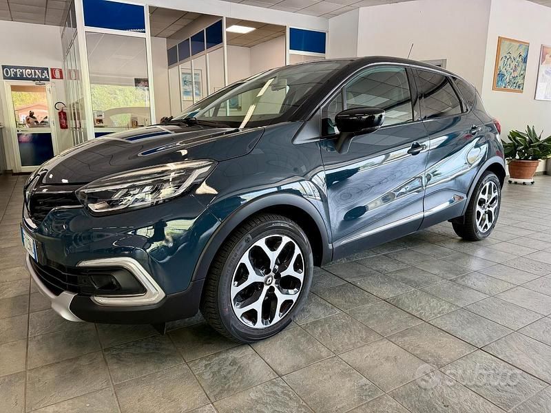 Usata Renault Captur 90 CV (66 kW) 2019 Blu SUV