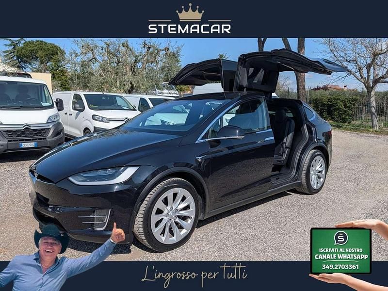 Usata Tesla Model X 158 kW (215 CV) 2018 Nero SUV