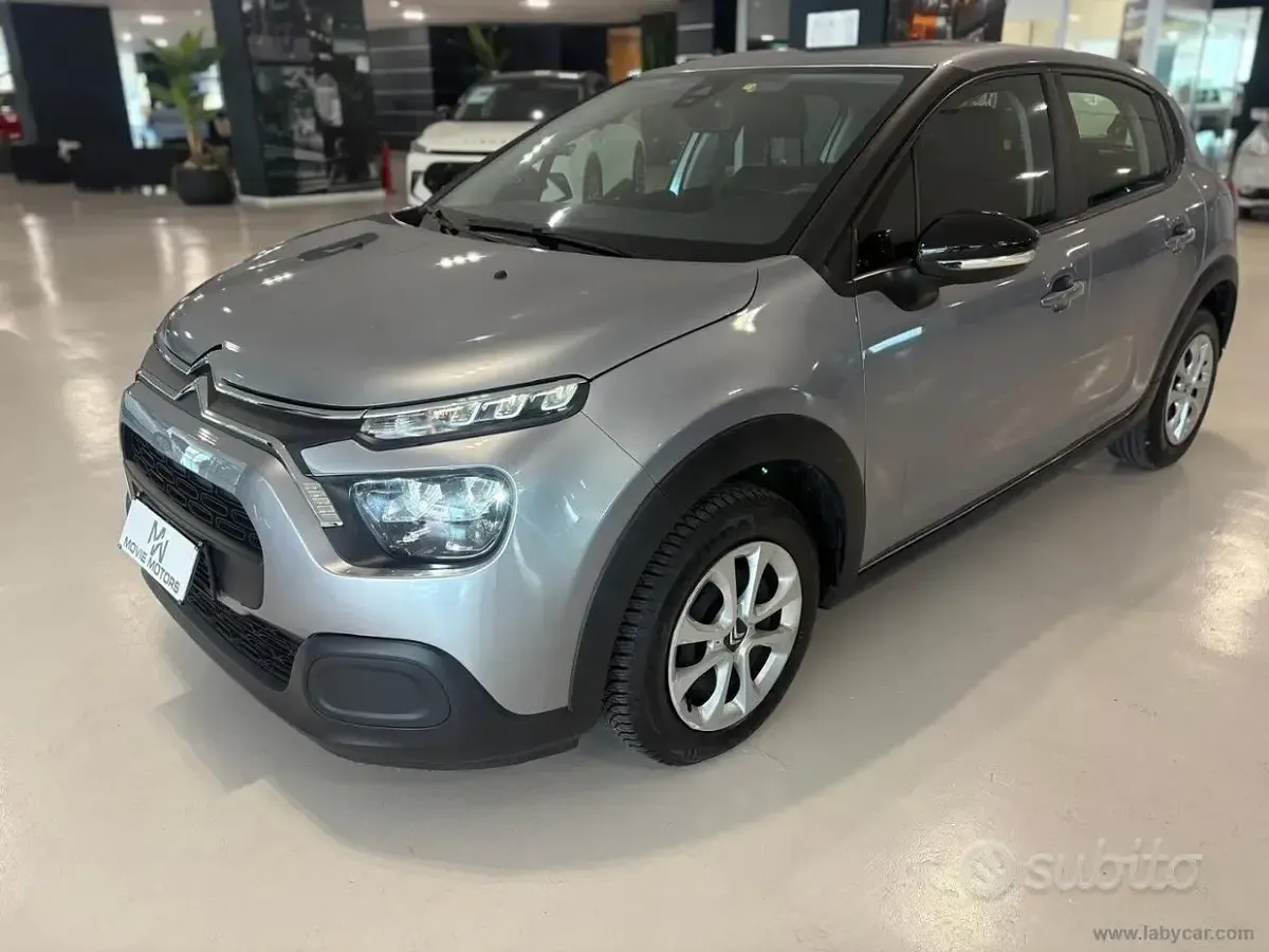 Usata Citroën C3 Feel 102 CV (75 kW) 2021 Grigio Utilitaria
