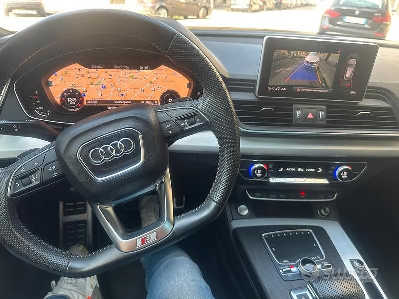 Usata Audi Q5 S-Line 150 CV (110 kW) 2019 Nero SUV