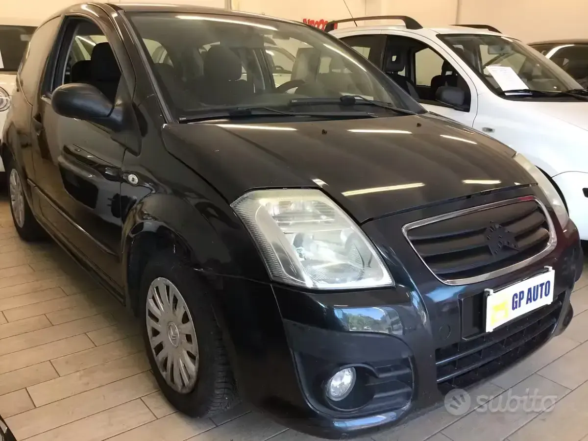 Usata Citroën C2 60 CV (44 kW) 2009 Nero Utilitaria