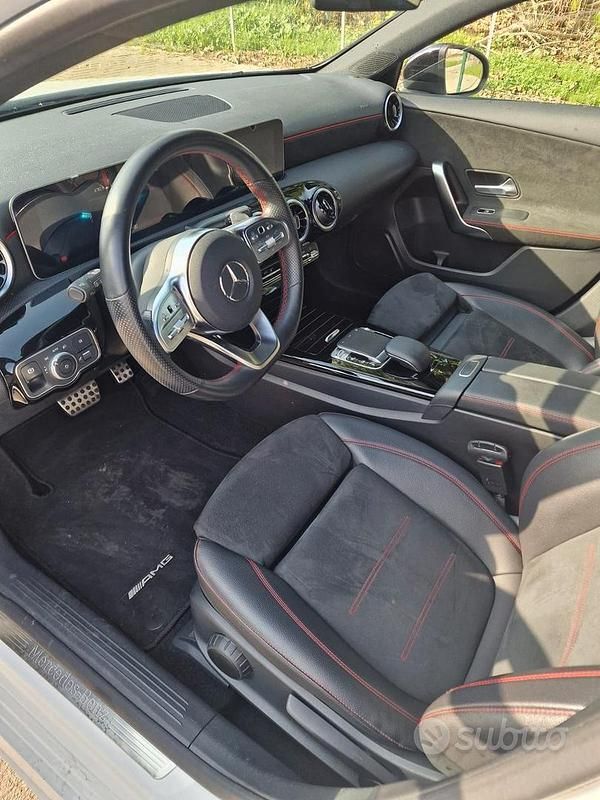 Usata Mercedes A180 Premium 116 CV (85 kW) 2019 Bianco Berlina
