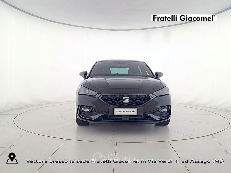 Usata Seat Leon FR 150 CV (110 kW) 2021 Nero Berlina