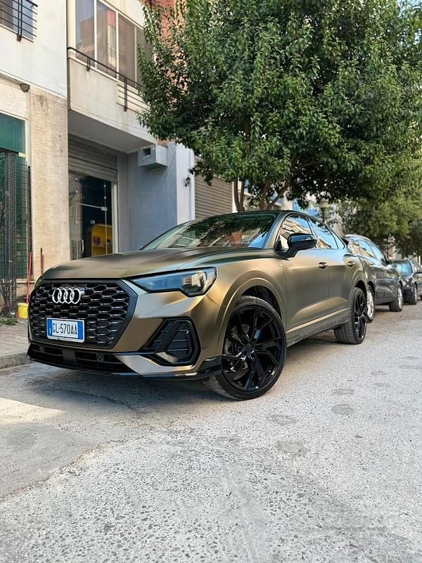 Usata Audi Q3 Sportback S-Line 150 CV (110 kW) 2022 Nero SUV