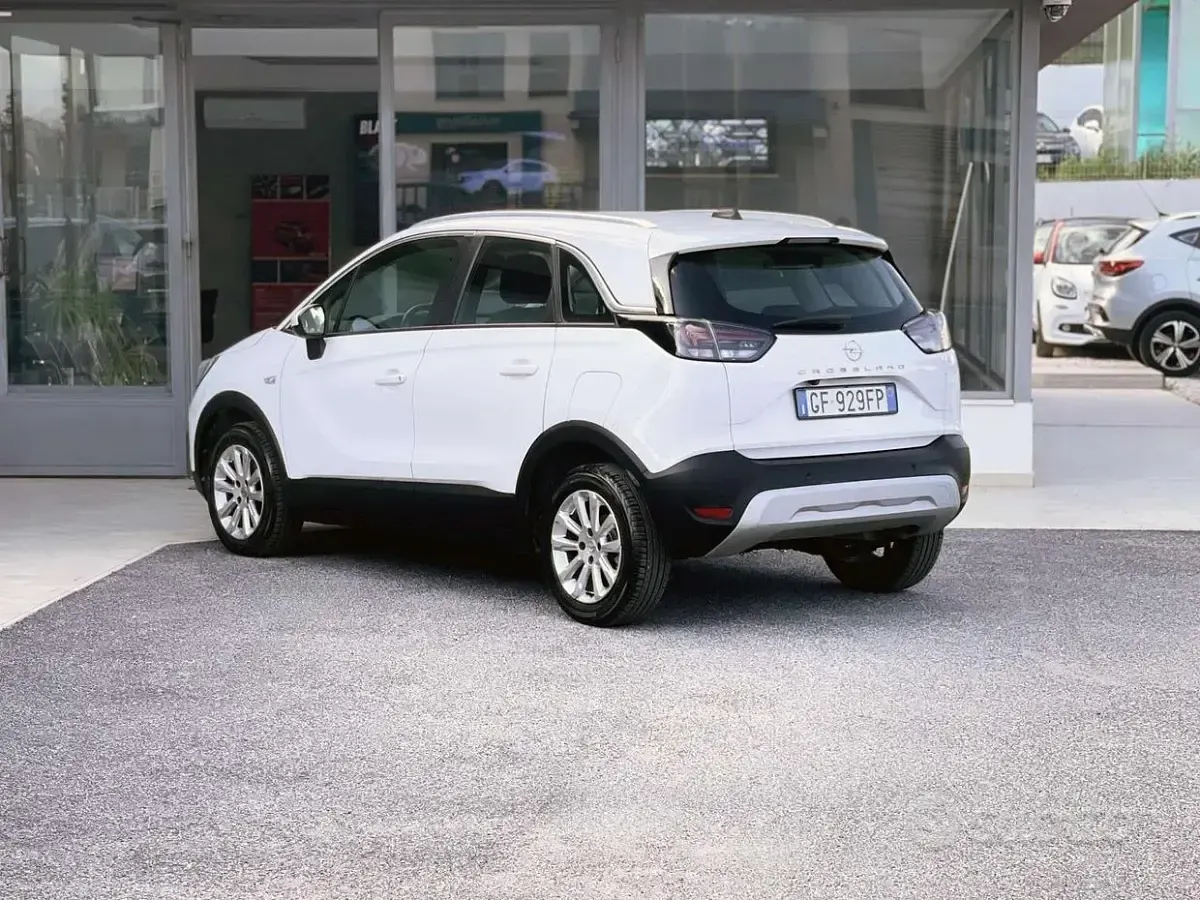 Usata Opel Crossland S 110 CV (80 kW) 2021 Bianco SUV