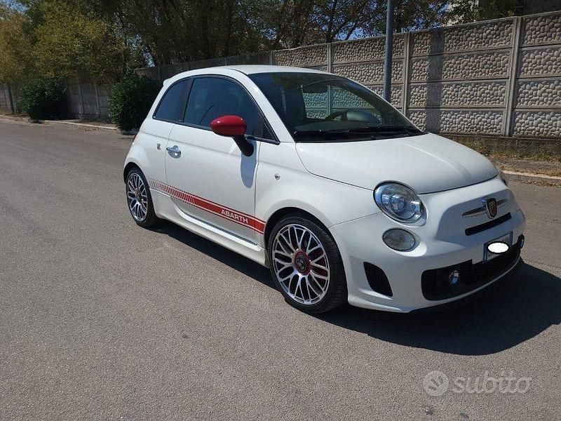 Usata Abarth 500 134 CV (98 kW) 2008 Bianco Utilitaria