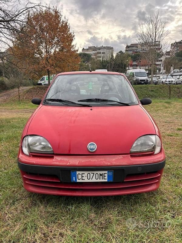 Usata Fiat 600 2003 Rosso Utilitaria