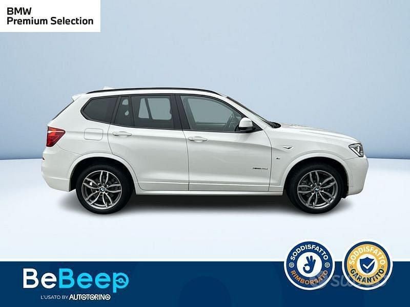 Usata BMW X3 M Sport 190 CV (139 kW) 2017 Bianco pastello SUV