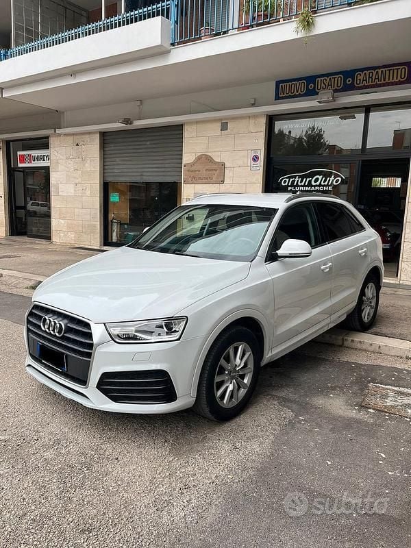 Usata Audi Q3 150 CV (110 kW) 2017 Bianco SUV