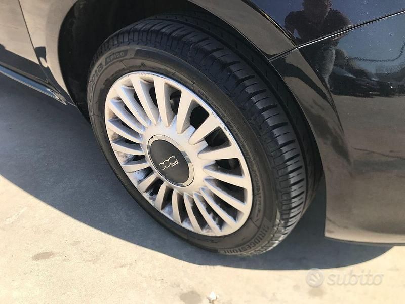 Usata Fiat 500 Lounge 69 CV (50 kW) 2013 Nero Berlina