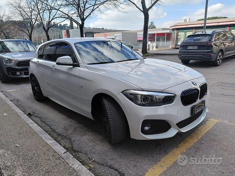 Usata BMW 120 M Sport 190 CV (139 kW) 2018 Bianco Utilitaria