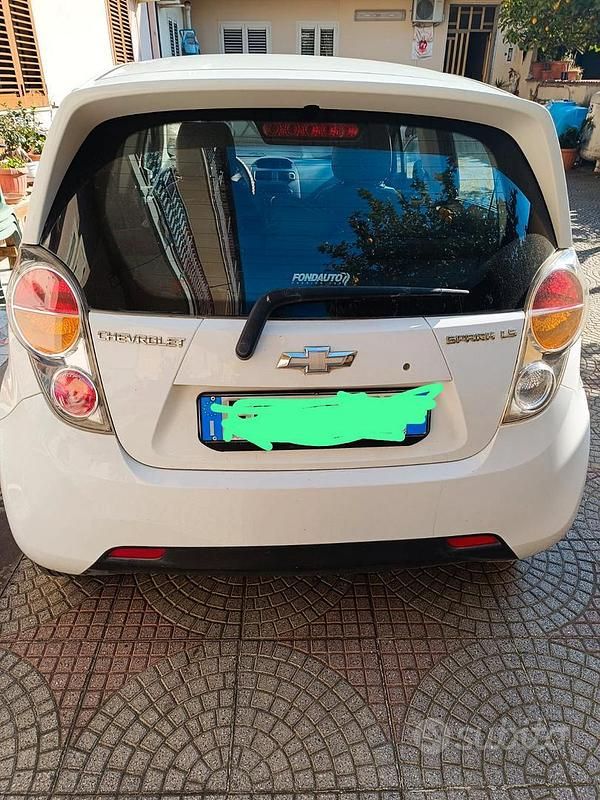 Usata Chevrolet Spark 2012 Bianco Utilitaria