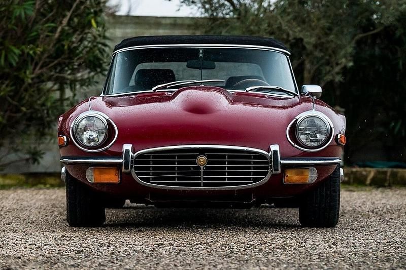 Usata Jaguar E-Type 1970 Rosso Cabrio