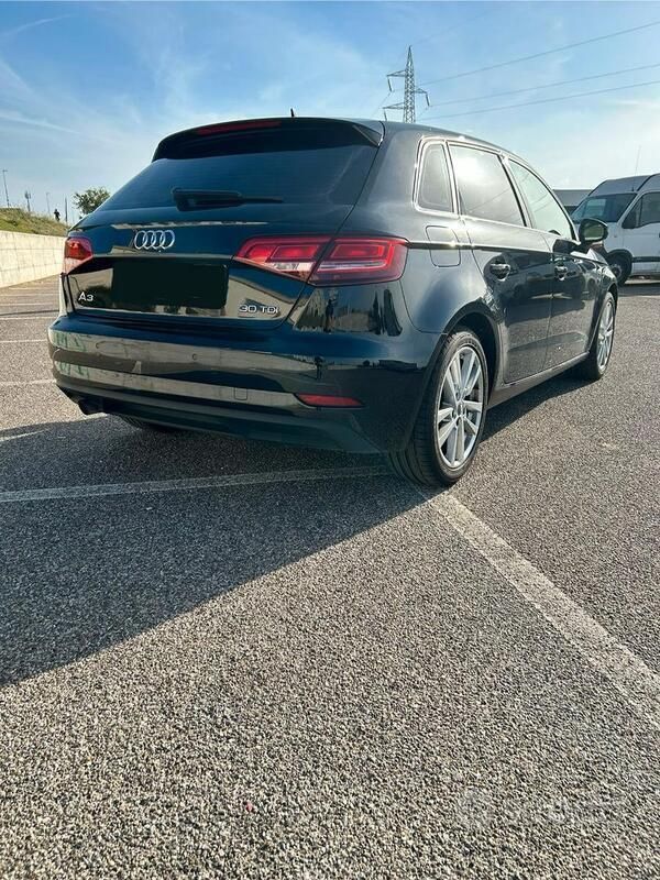 Usata Audi A3 116 CV (85 kW) 2019 Nero Berlina