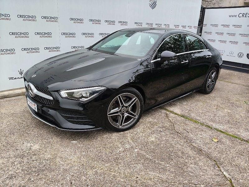 Usata Mercedes CLA200 Premium 150 CV (110 kW) 2023 Nero Berlina