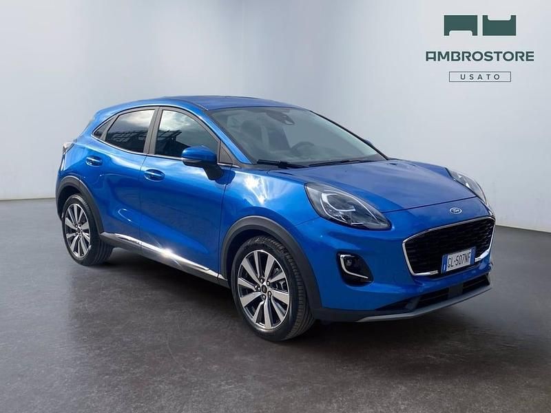 Usata Ford Puma Titanium X 125 CV (91 kW) 2022 Desert island blue SUV