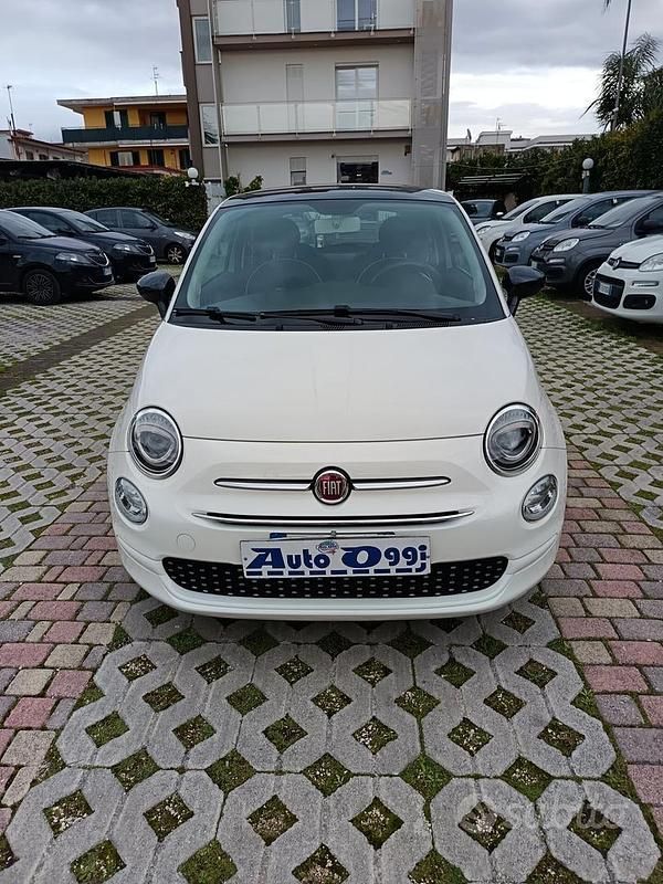 Usata Fiat 500 Lounge 69 CV (50 kW) 2018 Bianco Berlina