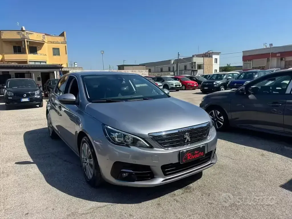 Usata Peugeot 308 Allure 131 CV (96 kW) 2021 Grigio Berlina