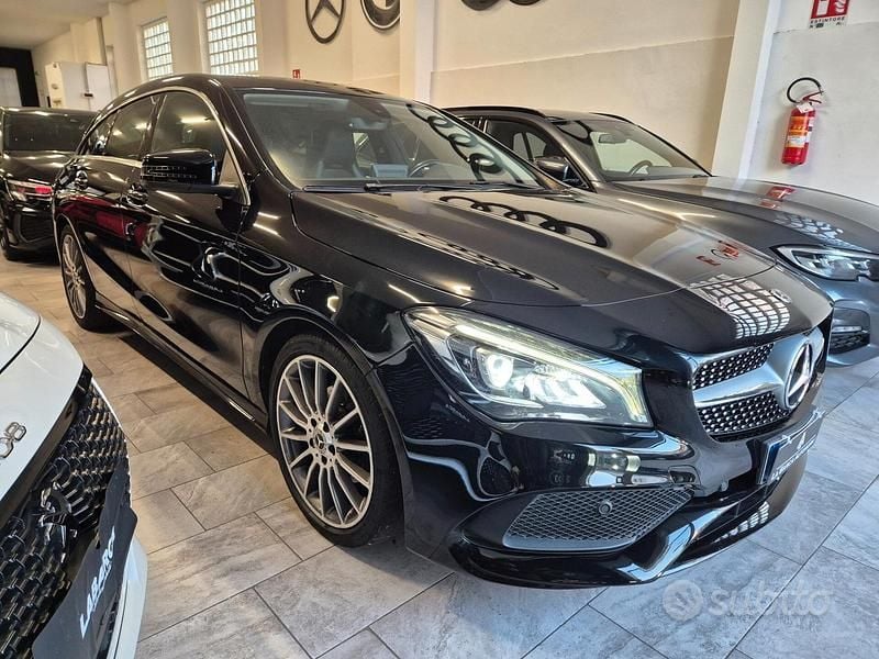 Usata Mercedes CLA200 136 CV (100 kW) 2017 Nero Berlina