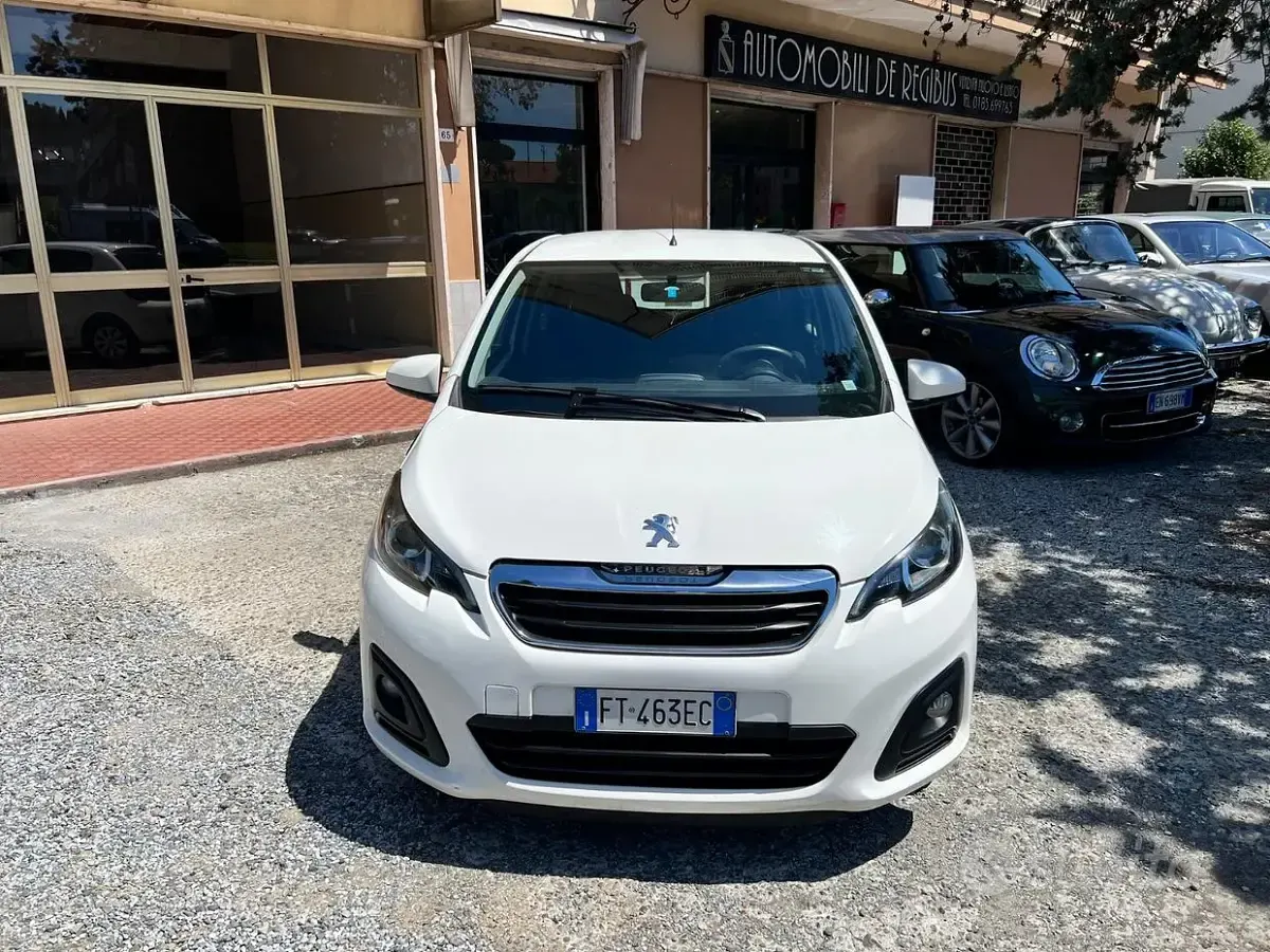 Usata Peugeot 108 72 CV (52 kW) 2019 Bianco Berlina