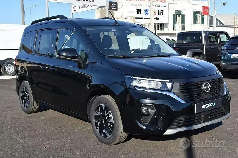 Nuova Nissan Townstar N-Connecta 131 CV (96 kW) 2025 Nero Monovolume