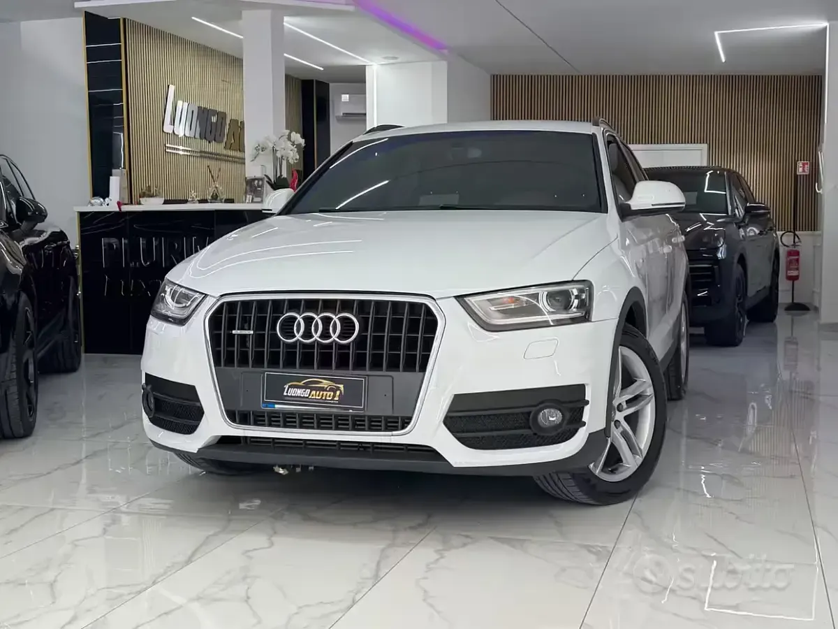 Usata Audi Q3 S-Line 177 CV (130 kW) 2014 Bianco SUV