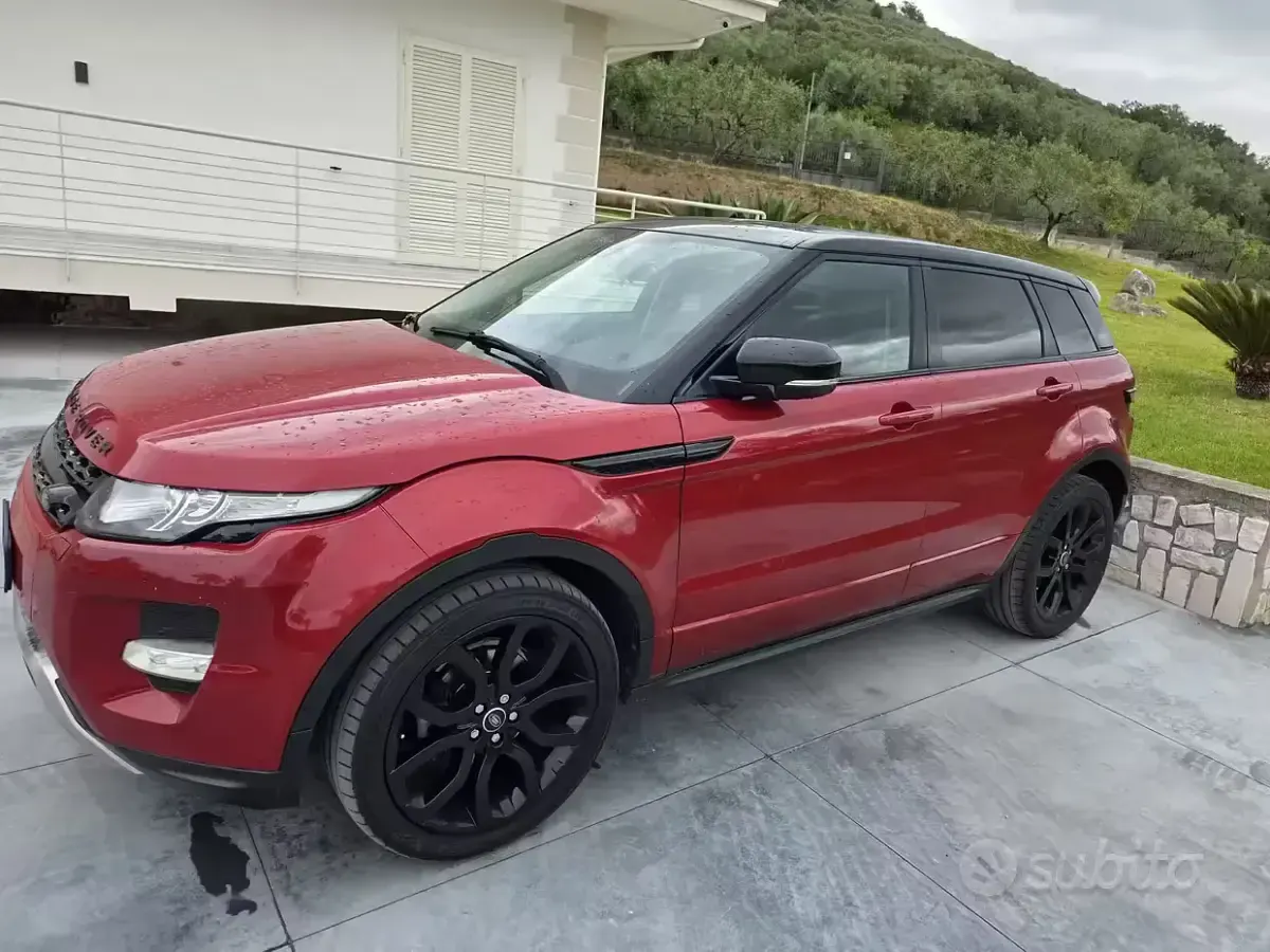 Usata Land Rover Range Rover evoque 150 CV (110 kW) 2013 Nero SUV