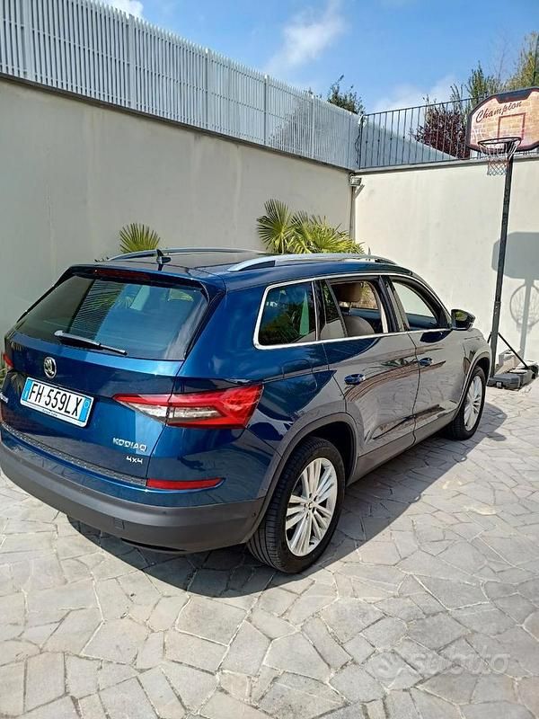 Usata Skoda Kodiaq Style 150 CV (110 kW) 2017 Blu SUV