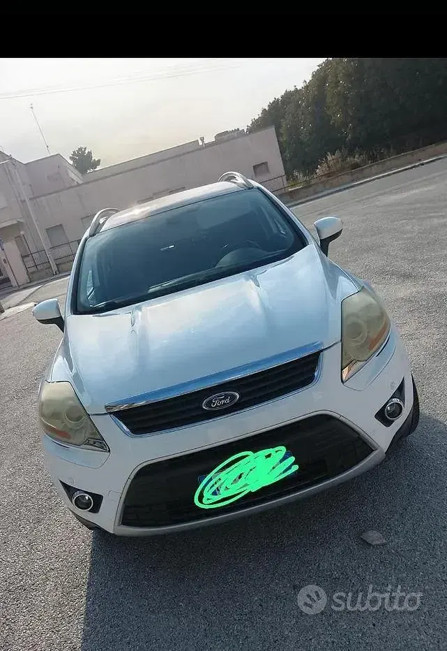 Usata Ford Kuga 136 CV (100 kW) 2009 Bianco SUV