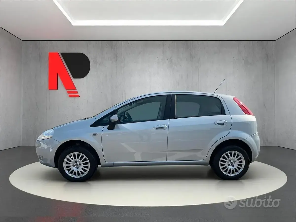 Usata Fiat Punto Active 77 CV (56 kW) 2009 Grigio Utilitaria