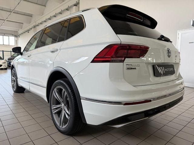 Usata VW Tiguan Allspace R-line 150 CV (110 kW) 2019 Bianco SUV