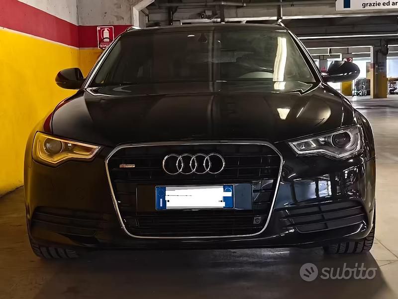 Usata Audi A6 S-Line 177 CV (130 kW) 2013 Nero Station wagon