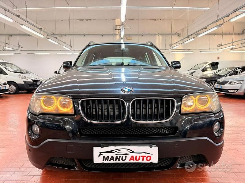 Usata BMW X3 Sport Line 177 CV (130 kW) 2008 Nero SUV