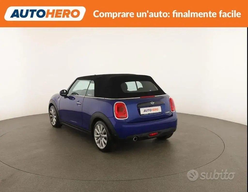 Usata Mini Cooper D Cabriolet 116 CV (85 kW) 2019 Bluazzurro Cabrio
